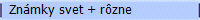 Zn�mky svet + r�zne